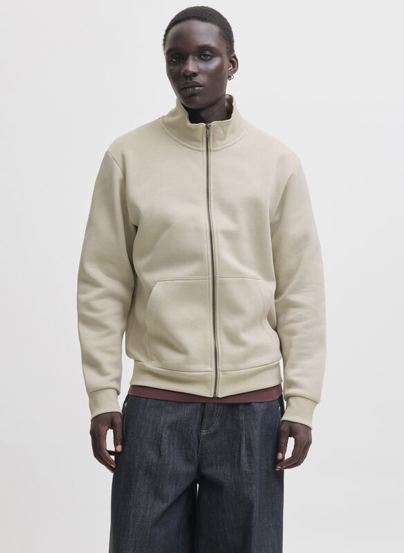 FELPA FULL ZIP NOOS BRADLEY, MOONBEAM PANNA, medium
