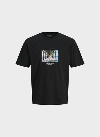 T-SHIRT SHORTSLEEVE ORIGINAL STUDIO, BLACK, small