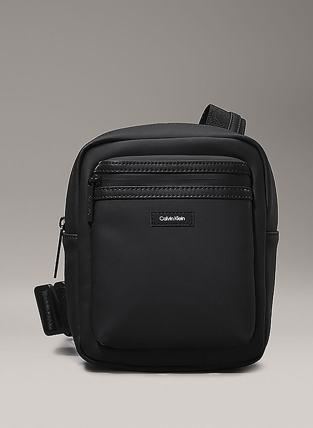 BORSA A TRACOLLA REPORTER, BEH BLK, large