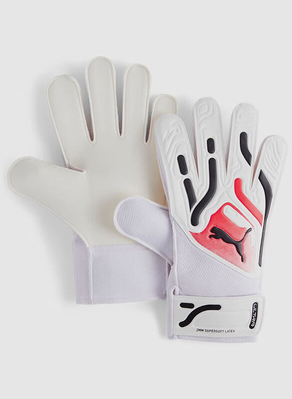 GUANTI DA PORTIERE ULTRA PLAY RC, 01 WHTBLKORA, medium