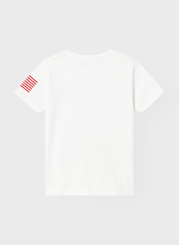 T-SHIRT ALBANY NASA RAGAZZO, BRIGHT WHITE, small