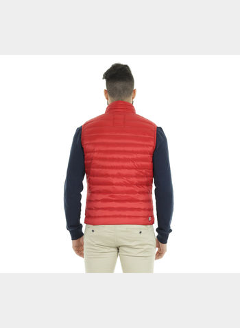 GILET COLLO ALTO , 193RED, small