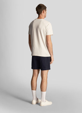 SHORTS IN LINO, Z271 DARK NVY, small