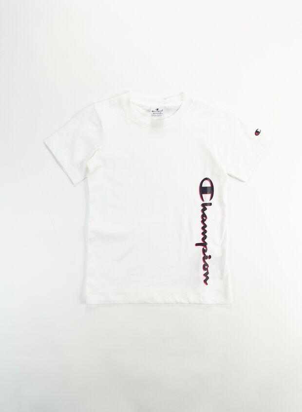 T-SHIRT BIG LOGO RAGAZZA, WW001WHT, large