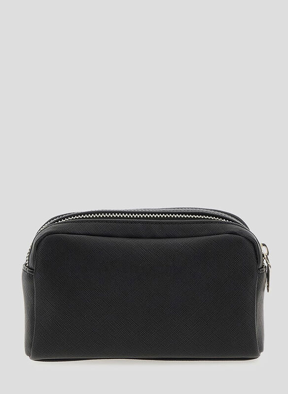 BORSA SAFFIANO, BLA BLK, medium