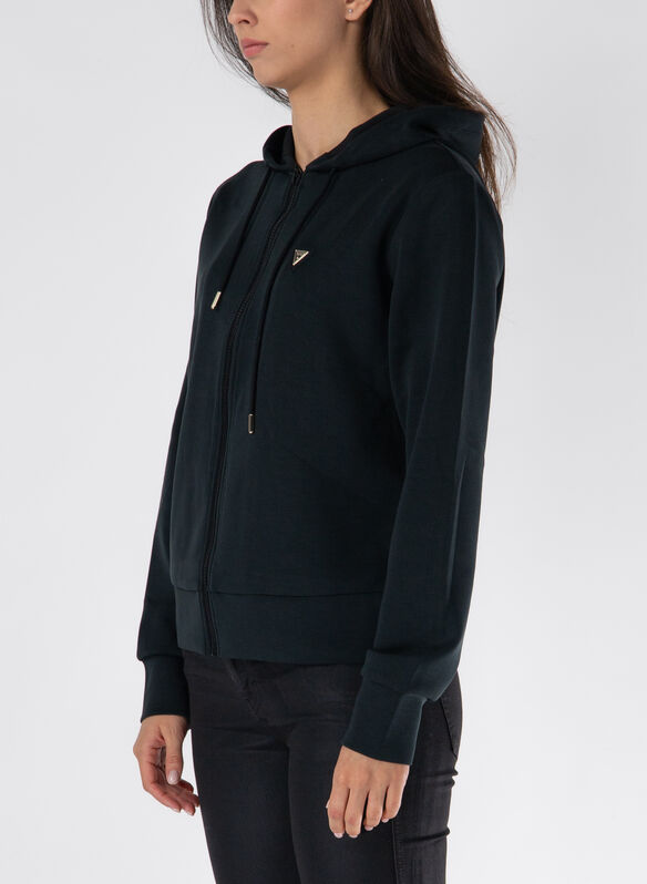 FELPA FULL ZIP CAPP NEOPRENE, JBLK BLK, medium