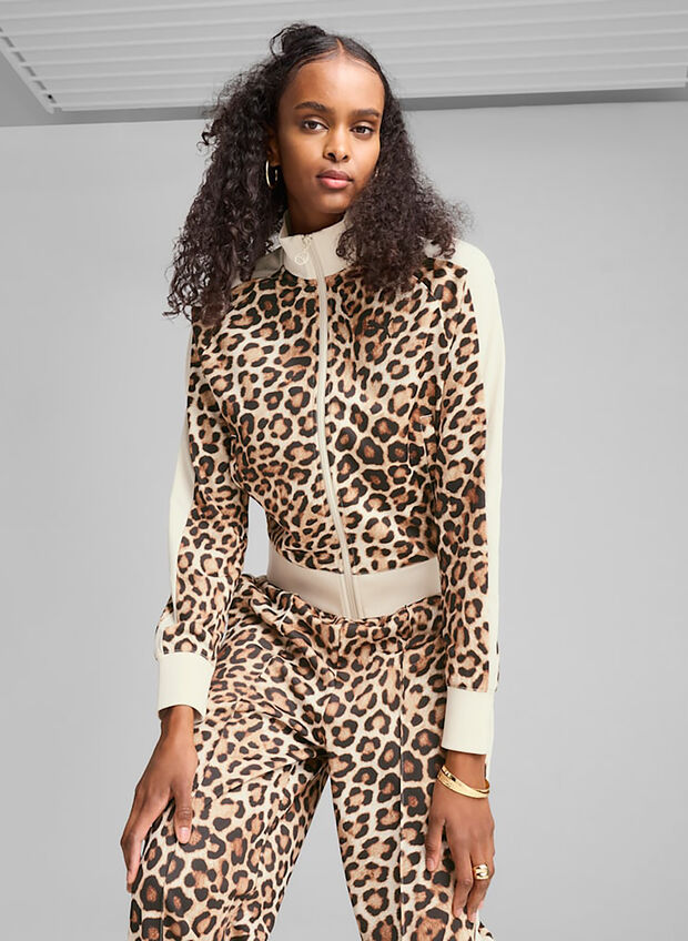 FELPA FULL ZIP T7 LEO LUXE, 87 PANNA, large