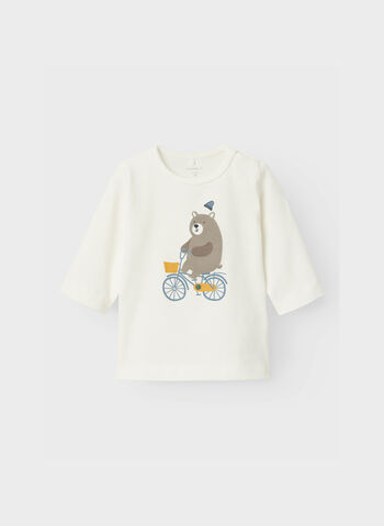 T-SHIRT LIDUS BIMBO, JET STREAM WHT, small