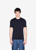 T-SHIRT EXTRA SLIM MICRO, UB101 NVY, thumb