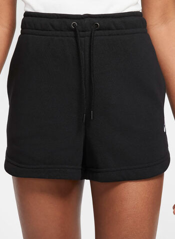 SHORTS IN FRENCH TERRY, 010 BLK, small