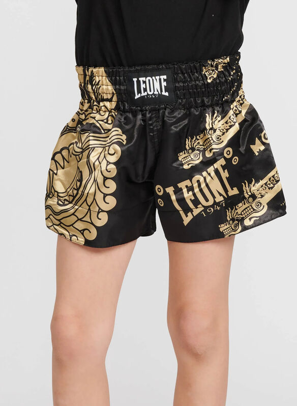 SHORT KICK-THAI MONTEZUMA JUNIOR, 01 BLK, medium