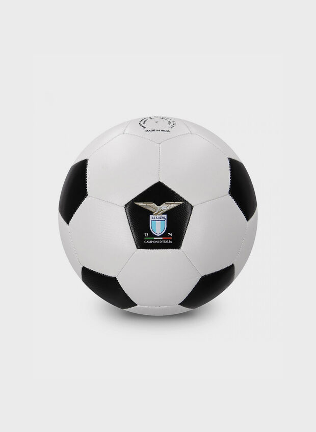 PALLONE SS LAZIO ANNIVERSARIO, 01 WHTBLK, large