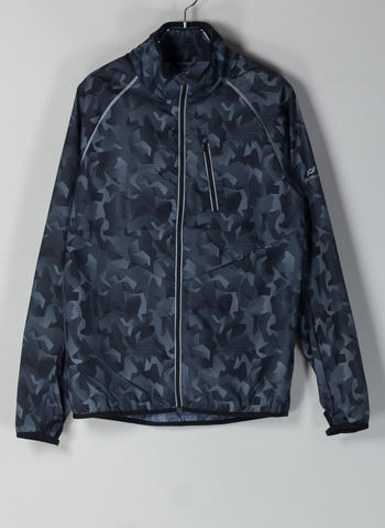 JACKET RUNNING JIM, BLKGREY, small