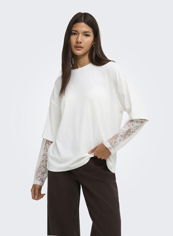 MAGLIA TAHLIA, CLOUD DANCER, medium