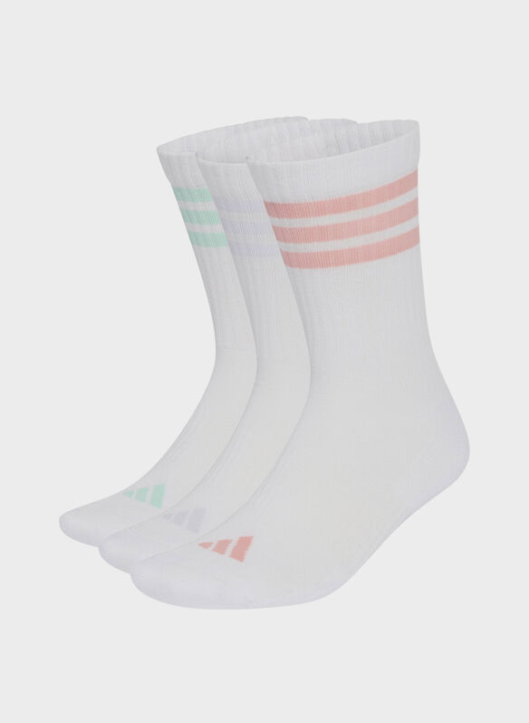 CALZA CREW CUSH, - WHTMULTI, medium