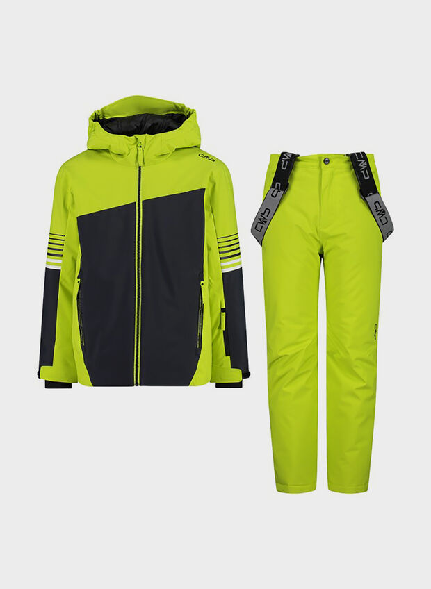 COMPLETO SCI INSERTATO 10000 RAGAZZO, E112 LIME, large