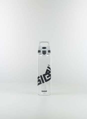 WATER BOTTLE TOTAL CLEAR ONE BLUE 0.75 L, ANTRACITE, small