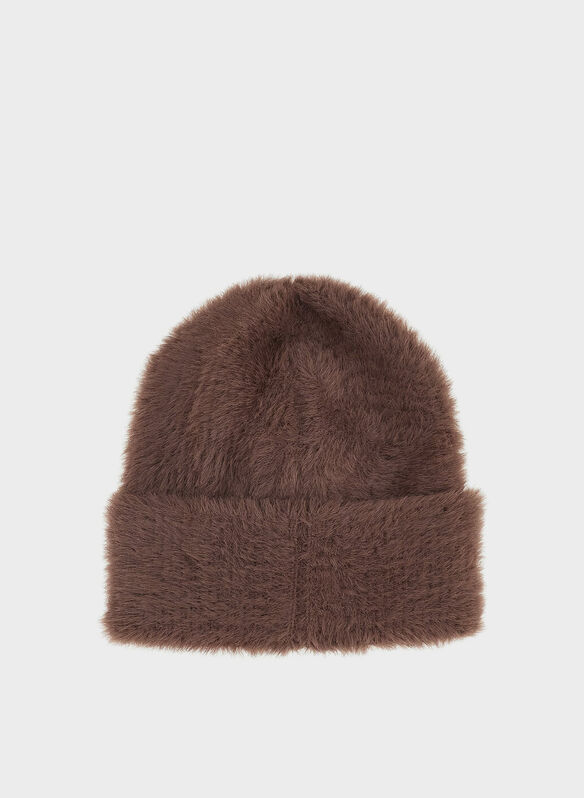 CAPPELLO MAGLIA PELOSO, BTC BROWN, medium