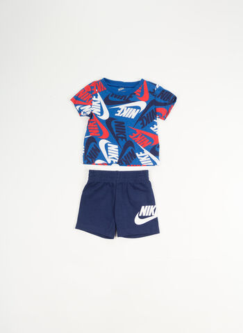 COMPLETO T-SHIRT + SHORT FUTURA INFANT, U9J NVYBLUE, small