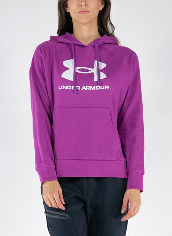 FELPA RIVAL CON CAPPUCCIO, 0580 PURPLE, small