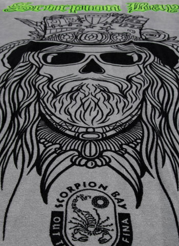 TELO MARE STAMPA ALL OVER, 15GREY, small