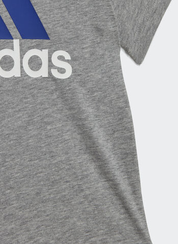 COMPLETO T-SHIRT + SHORT BADGE OF SPORT BIMBO, GREYROY, small