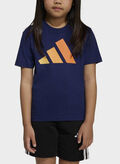 T-SHIRT BIG LOGO BAMBINO, - NVYORANGE, thumb