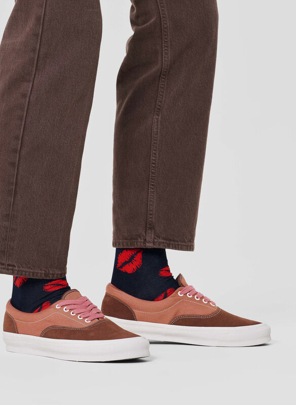 CALZA KISSES UNISEX, NAVY, medium