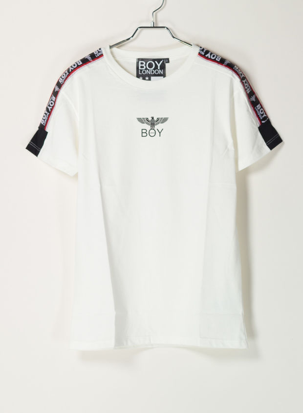 T-SHIRT BANDINA, BIANCO, large