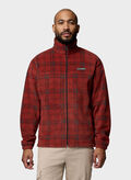 GIACCA IN PILE STEENS MOUNTAIN CHECK, 632 REDBLK, thumb