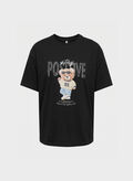 T-SHIRT VIVVI GRAPHIC, BLACK, thumb
