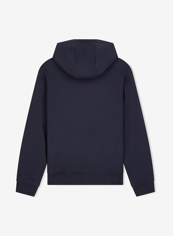 FELPA CON LOGO E RICAMO, UB101 NVY, medium