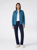 TUTA FULL ZIP, BS133 PETROLIO, thumb