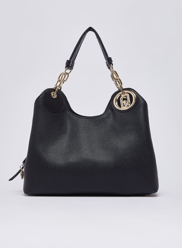 BORSA FAIZA ECOPELLE, B1848 BLK, medium