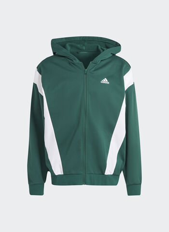 TUTA SPORTSWEAR FLEECE HOODED, GREEN, small