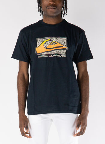 T-SHIRT RETRO FADE, KVJ0 BLK, small