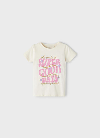 T-SHIRT BELINDA BAMBINA, BUTTERCREAM PANNA, small