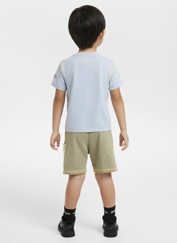 COMPLETO T-SHIRT + SHORTS REIMAGINE BAMBINO, EDR OLIVE CEL, small