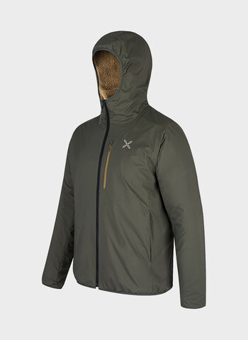 GIACCA SHERPA REVERSABLE, 49140 MILITIBROWN, small