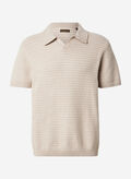 POLO ASHER FILO TRAFORATA, SIMPLY TAUPE, thumb