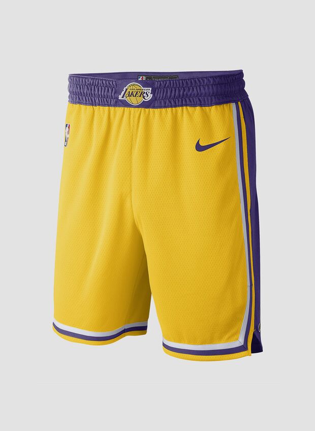 NIKE BERMUDA LOS ANGELES LAKERS ICON EDITION NBA Bianco, Blu, Giallo,  Rosso, Viola | Sport85