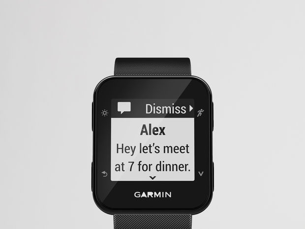 GPS FORERUNNER 35 BLK, BLK, large