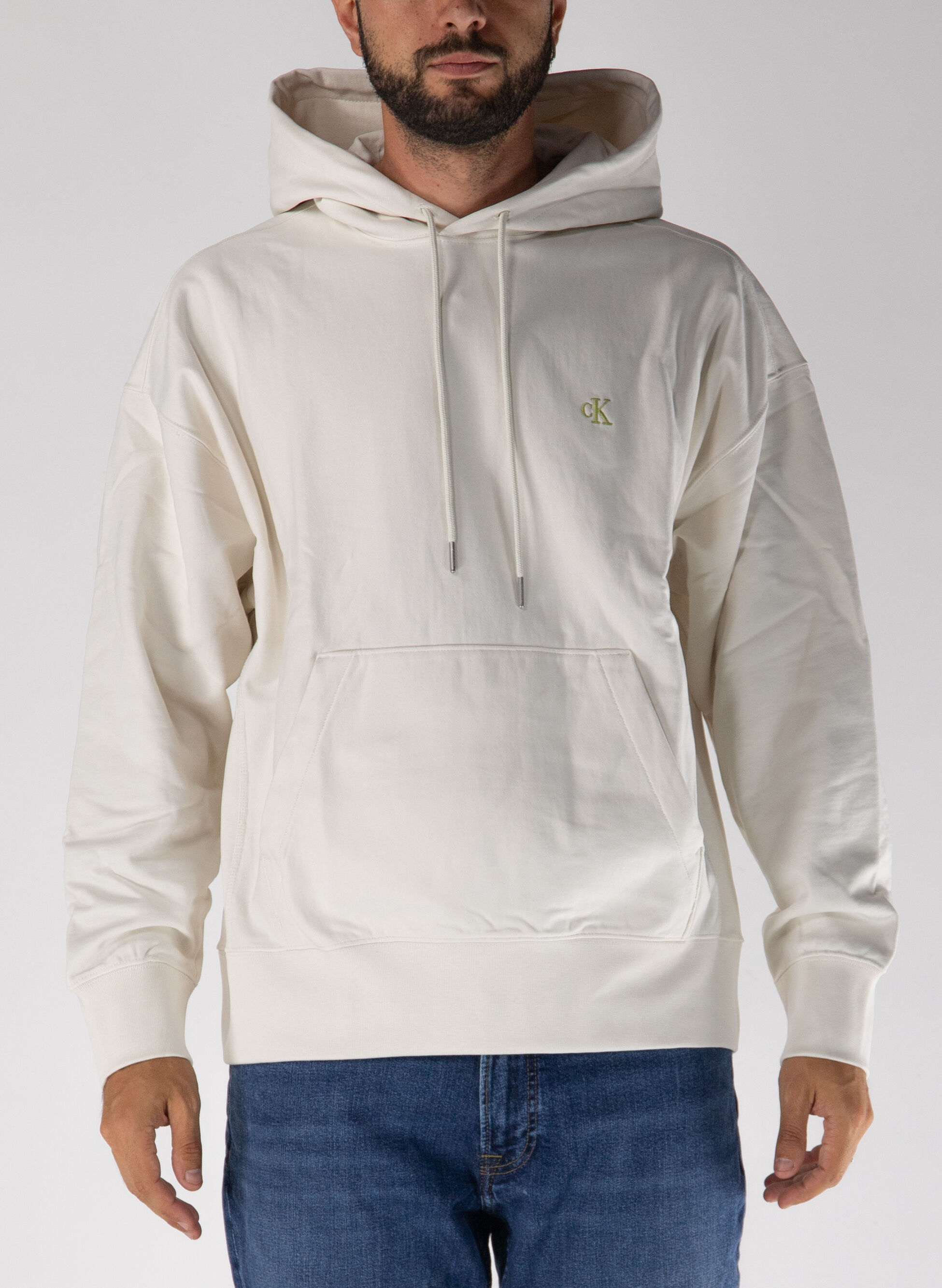 CALVIN KLEIN JEANS FELPA HOODIE L