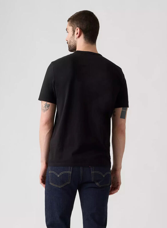 T-SHIRT MICRO LOGO, 0014 BLK, medium