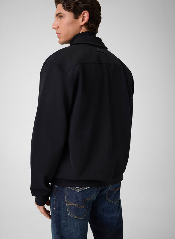 FELPA FULL ZIP, JBLK BLK, medium