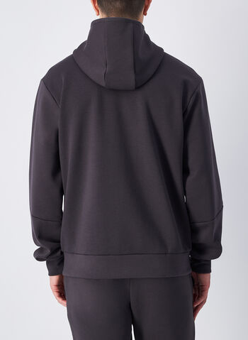 FELPA FULL ZIP CON LOGO, ES503 ANTRACITE, small