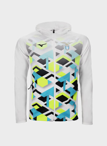 GIACCA PRE-MATCH SS LAZIO 24/25, 01 WHTMULTI, small