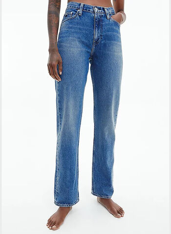 JEANS A VITA ALTA, 1BJ DENIM DARK, small