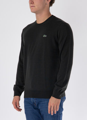 MAGLIONE GIROCOLLO CON LOGO, L7A VERDONE, small