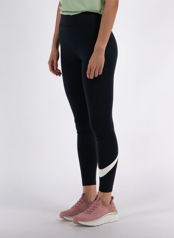 LEGGINGS LOGO SWOOSH AA, 010 BLK, medium